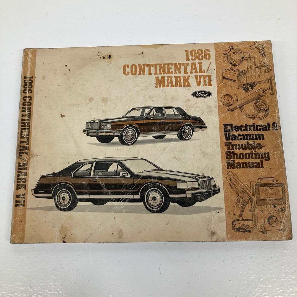 Continental Mark VII Electrical Vacuum Trouble-Shooting 1986